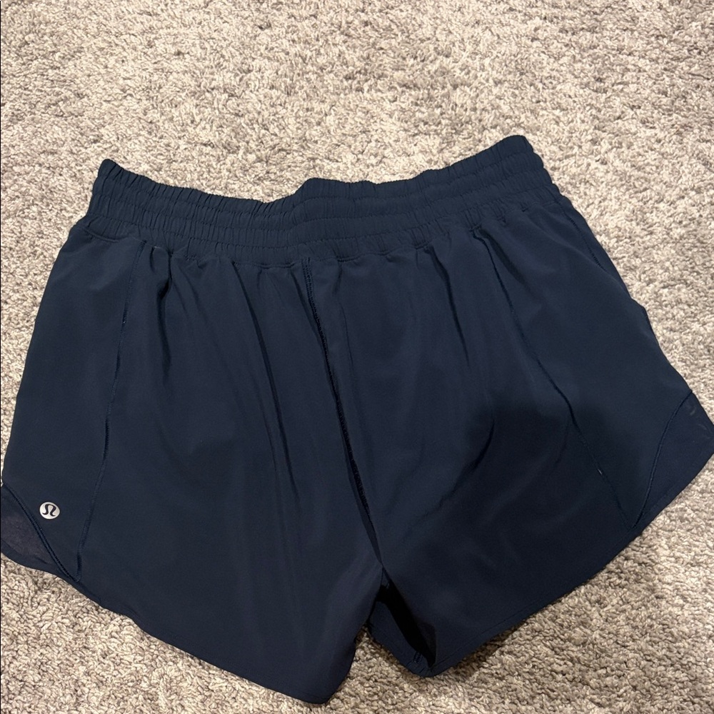 lululemon athletica Women's Navy Athletic Shorts
